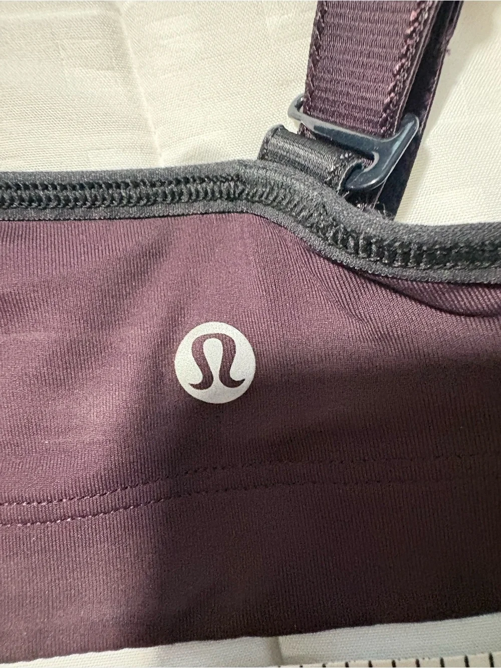 lululemon athletica Dark purple/Black Wireless Support Bra